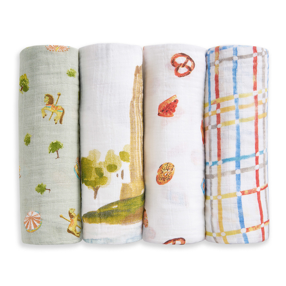 おくるみスワドル ニューヨーク オーガニック 4枚