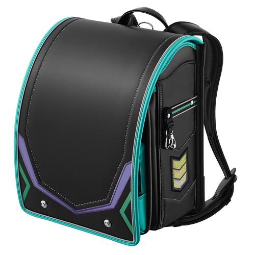 ＜スゴ光 メタワールド＞ランドセル（SGP25B　ブラック×パールグリーン）