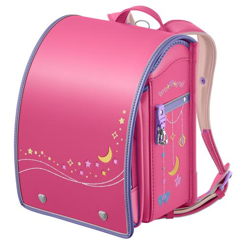 ＜スゴ光 マジカルスカイ＞ランドセル（SGP25G　ピーチピンク×パールパープル）