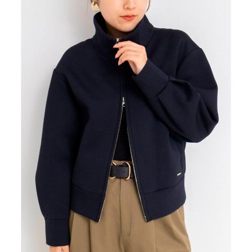 ウォッシャブルエアボールスタンドジップブルゾン