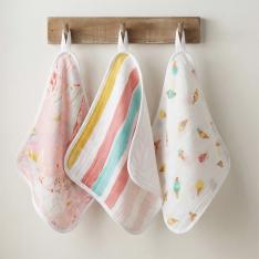 ウォッシュクロス アイスクリーム 3枚