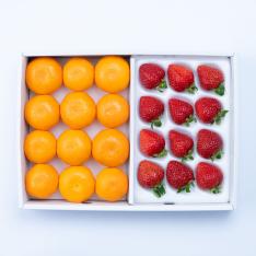 【最適な時期に収穫し、順次発送予定】あまおう＆みかん詰め合わせ