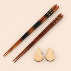 小紋六瓢夫婦箸セット