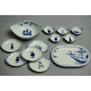 有田焼 しん窯 青花 手描き レンゲセット 5客 有田焼 しん窯 青花