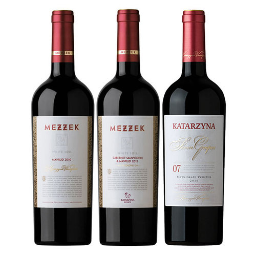品種ブレンド飲み比べブルガリア赤ワイン3本セット