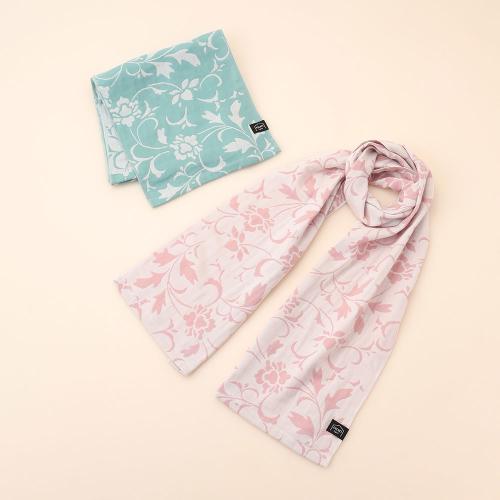 サラサ ガーゼマフラー2枚セット