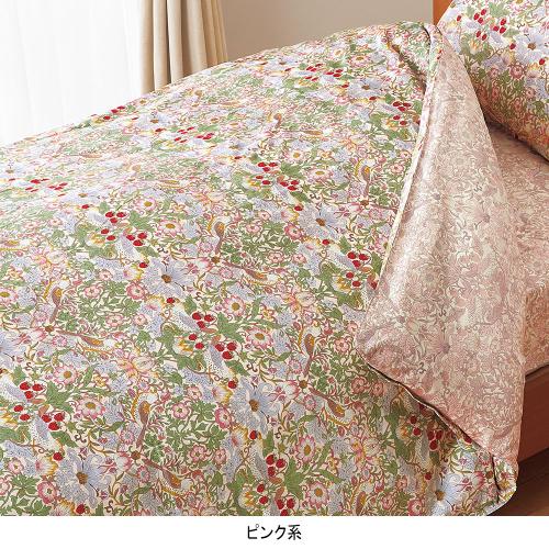 ＜Ｖ＆Ａ＞　いちご泥棒柄　掛ふとんカバー