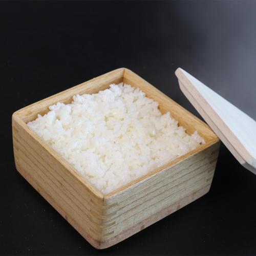 桐のレンジでごはん鉢 大