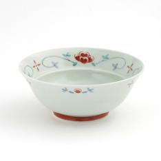 のっけ茶碗 安南手赤絵