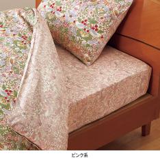 ＜V&A＞ いちご泥棒柄 ボックスシーツ