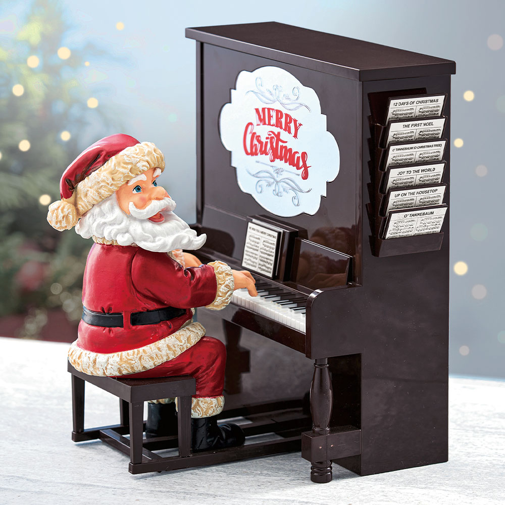 シングアロン アップライトピアノ オルゴールサンタ