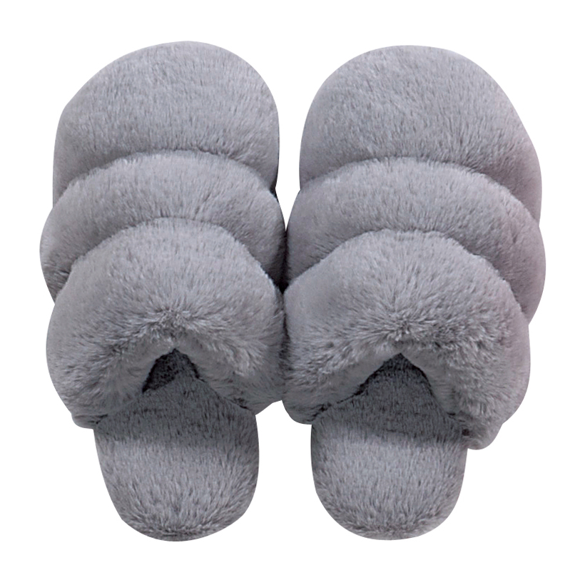 ボアッパ　スリッパ　グレー　M→LL