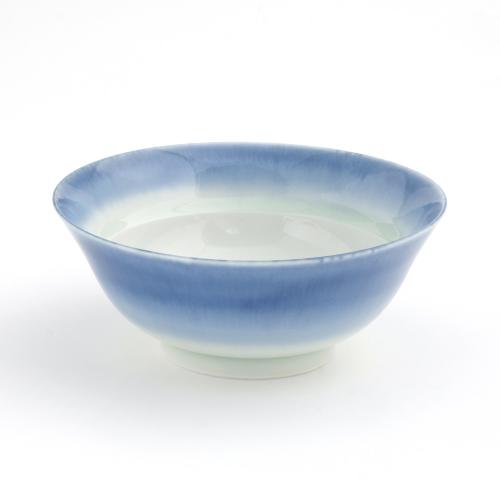 のっけ茶碗 呉須流し