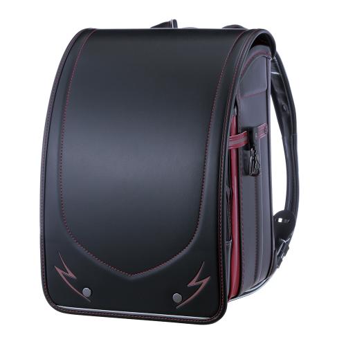 【名入れ】＜スマートブラック　プレミアムエアー＞ランドセル（SBE625　ブラック×レッド）