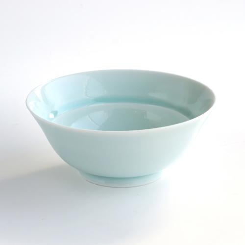 のっけ茶碗 青白磁