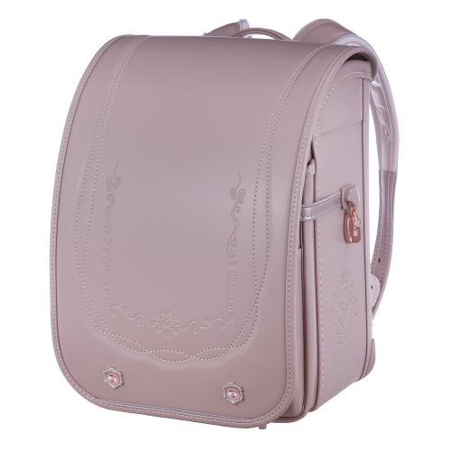 【名入れ】＜姫娘　超プレミアムエレガント　エアル＞ランドセル（HEK256　ピンクベージュ）