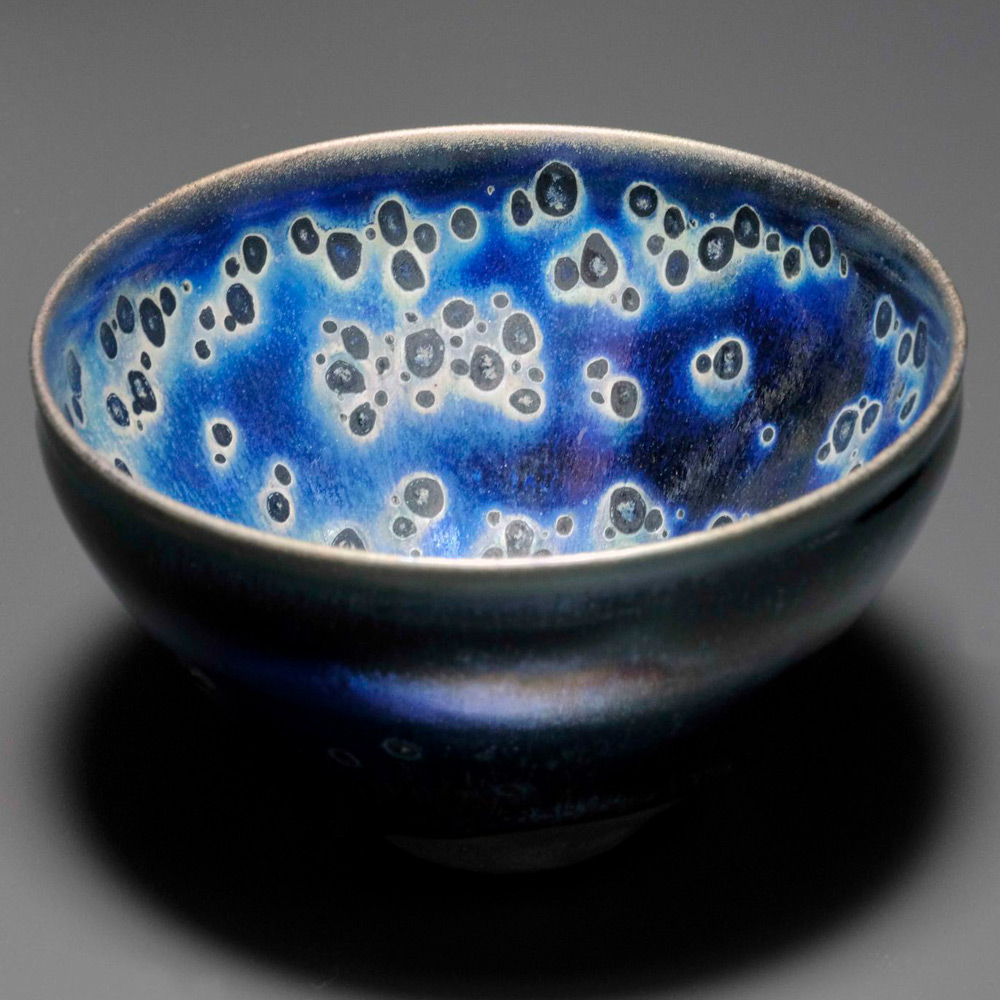 ＜瀬戸 毅己　SETO Takemi＞曜変天目　茶碗（共箱有）