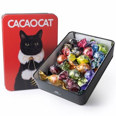 【クリスマス】CACAOCAT缶ミックス(14個入)RED(クリスマスパッケージ)