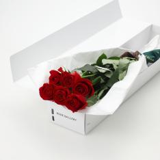 フレッシュローズギフトボックス Mサイズ（レッド）