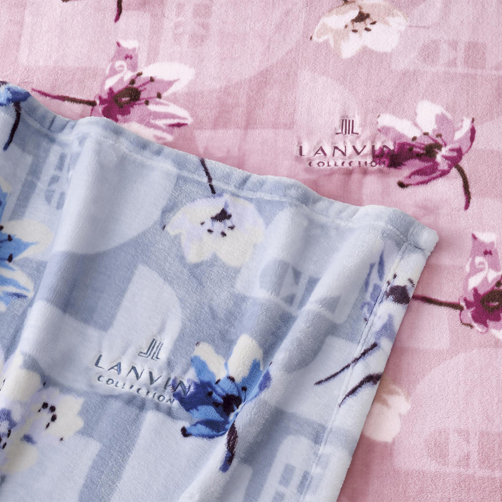 ＜ランバン コレクション＞ヴォルテ ニューマイヤー毛布