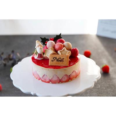 【クリスマス】国産苺とミルクティーのアイスケーキ