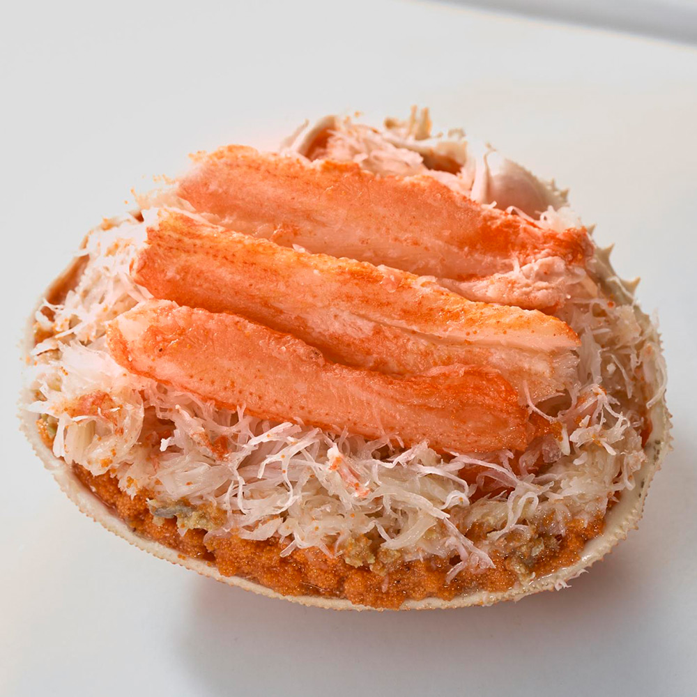 北海道産ずわいがに甲羅盛り　4個セット