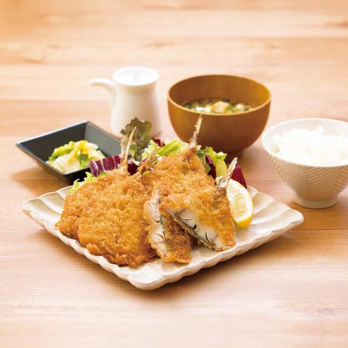 レンジで出来る油調理済み鳥取境港産のアジフライ12枚