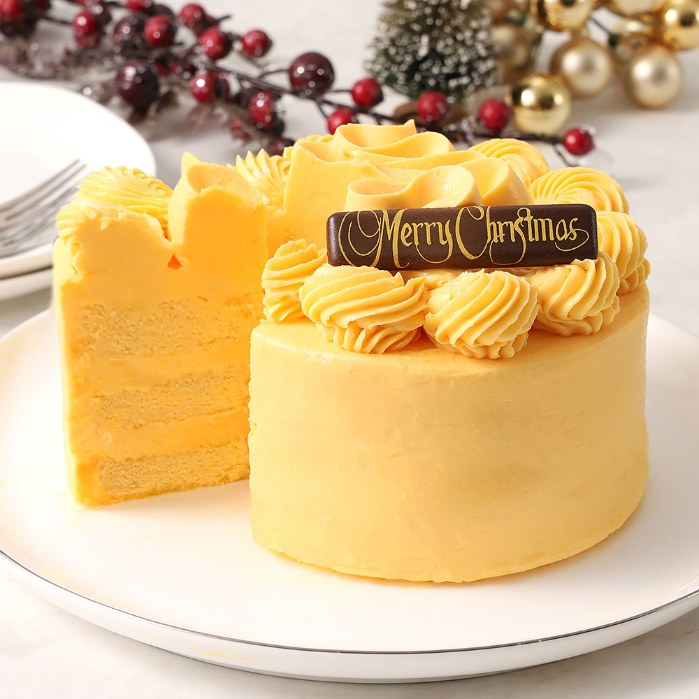 【クリスマス】レトロバタークリームケーキ（4号）