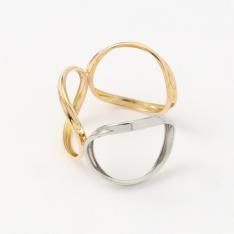 18金プラチナイヤーカフ（片側）