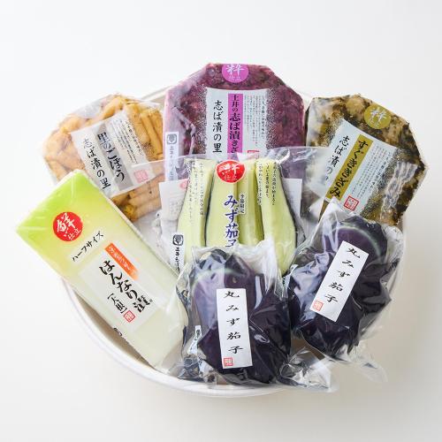 旬のみず茄子・京漬物詰合せ　TMU35
