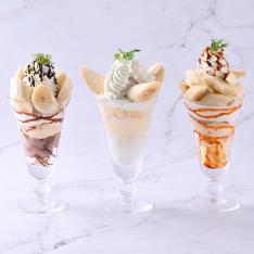 日本橋 千疋屋総本店＜新宿高島屋店＞イートイン選べるバナナパフェとドリンクセットチケット（1名様分）