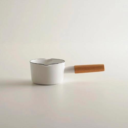 ピュアホワイト12cmミルクパン