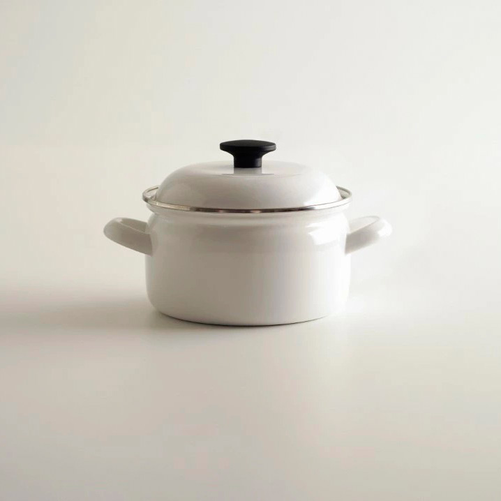 ピュアホワイト18cmキャセロール