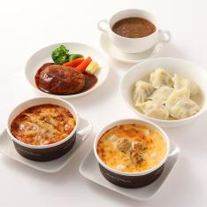 ハンバーグ・オニオンスープセット