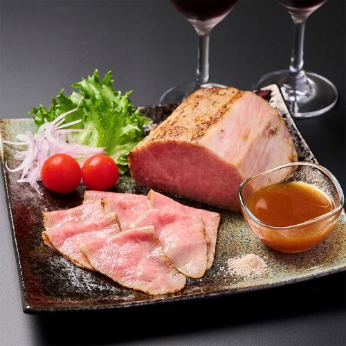 A5希少部位 熟成とろ生ローストビーフ