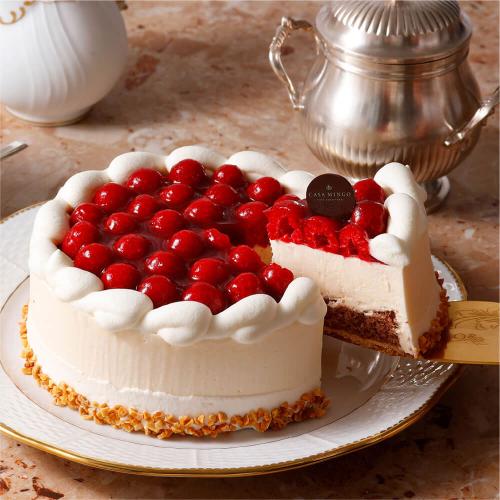 【クリスマス】シュス木苺レアチーズケーキ12cm