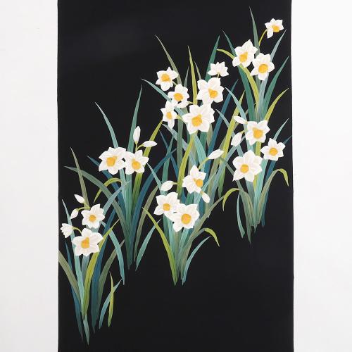 染なごや帯（水仙・表地のみ）