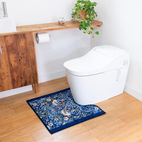 ＜モリスデザインスタジオ＞ トイレマット いちご泥棒