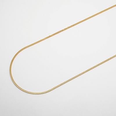 K18イエローゴールド喜平ネックレス（2面カットシングル）