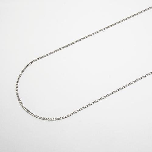 プラチナ喜平ネックレス（2面カットシングル）