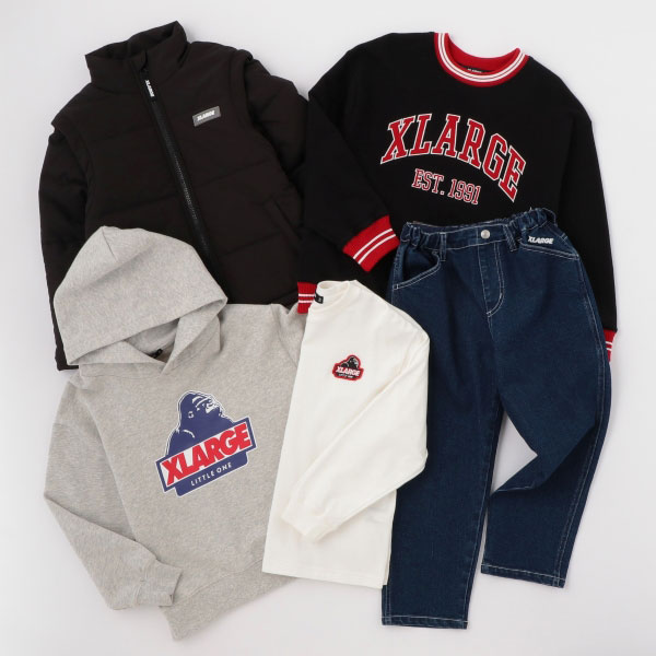 【美品】XLARGE KIDS 2WAYジャケット