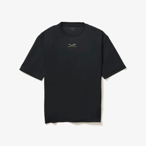 Recovery Wear スリープトップ 半袖（ブラック）＜一般医療機器＞ S→LLサイズ