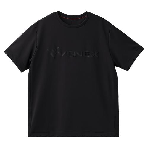 リカバリームーヴ エンボスロゴTシャツ メンズ ブラック M→XL<医療機器>