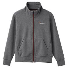 リカバリームーヴ スタンドカラージャケット レディース 杢グレー M→L