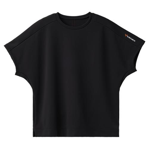 リカバリームーヴ ショートスリーブTシャツ レディース ブラック M→L<医療機器>