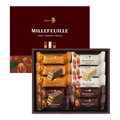 激レア　カフェドエヌ・プレミアムミルフィーユ3個セット 近日発売】丸福の至福セット（伝承香味ブレンド2箱＆ブラウニー3個