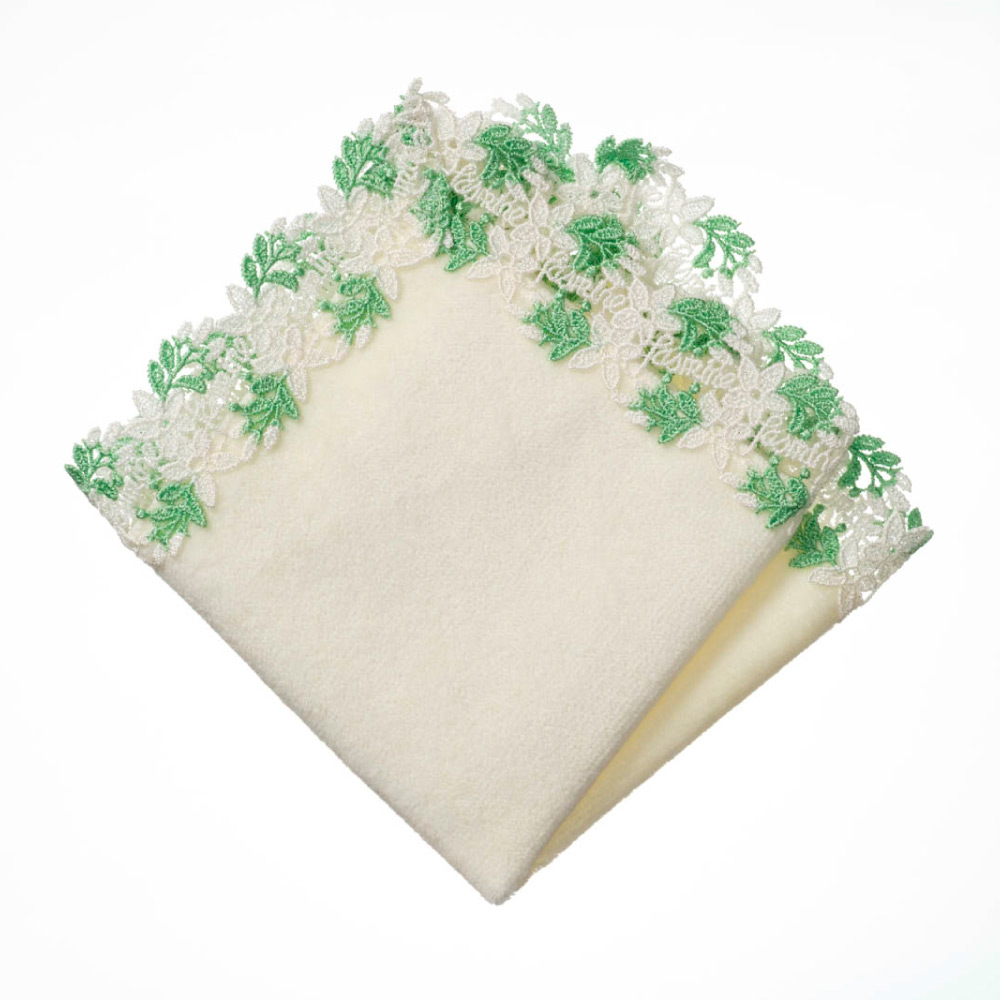 【店頭受取／横浜店】シーズンタオルハンカチ ジャスミン（8月）