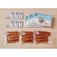 国内産鰻蒲焼冷凍パック3人前