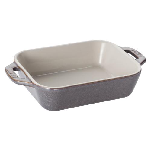 レクタンディッシュ アンティークグレー 14cm→20cm