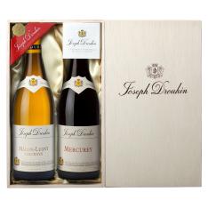 画像【高島屋限定】メゾン・ジョゼフ・ドルーアン 紅白2本セット 木箱入り JD13101